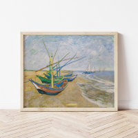 Vissende boten | Vincent Van Gogh