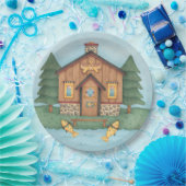 Vissende Cabine Papieren Bordje (Feest)