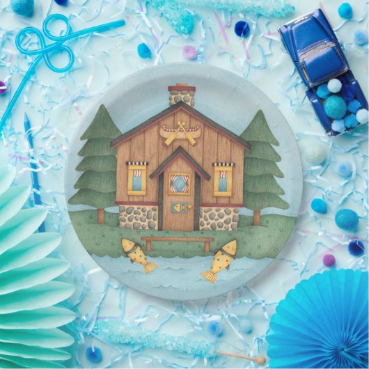 Vissende Cabine Papieren Bordje (Feest)