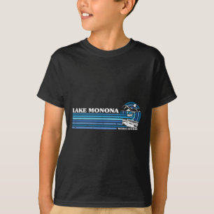 Vissende Camping Lake Vacation Lake Monona T-shirt
