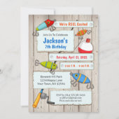 Vissende dag uitnodiging Vissende partij (Voorkant)