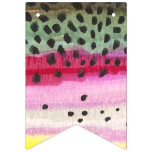 Vissende forel vlaggetjes (Tweede vlag)