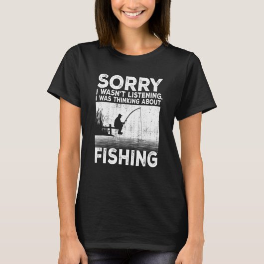 Vissende forel voor mannen Vacatio T-shirt (Voorkant)