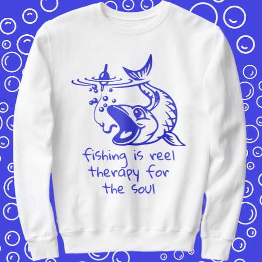 Vissende Humor haspeltherapie Trui