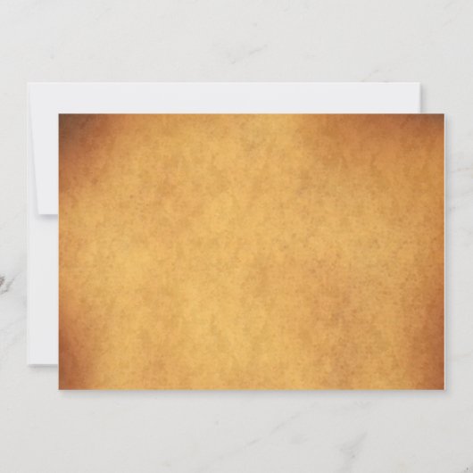 Vissende jachtthema 50e verjaardag kaart (Achterkant)