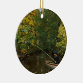 Vissende Jongen (door Hans Andersen Brendekilde) Keramisch Ornament (Rechts)