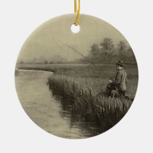  Vissende kunst Keramisch Ornament (Voorkant)