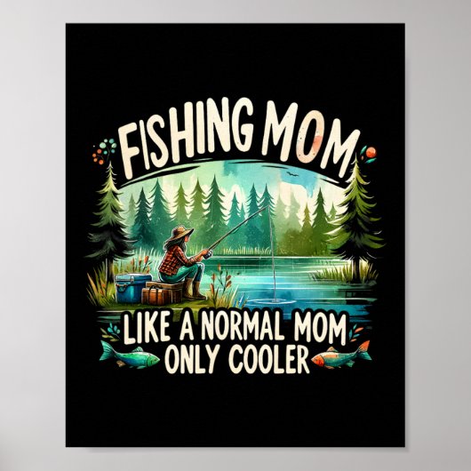 Vissende moeder als een normale moeder poster (Voorkant)
