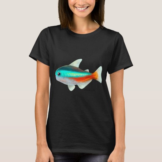 Vissende moeder t-shirt (Voorkant)