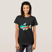 Vissende moeder t-shirt (Voorkant volledig)