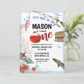 Vissende partij, Eerste verjaardag, GEVIST Kaart (Staand voorkant)