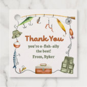 Vissende partij voor Labels (Voorkant)