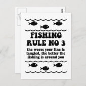 Vissende regel nr. 3 briefkaart (Voorkant / Achterkant)
