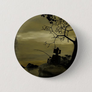 Vissende Robot Button