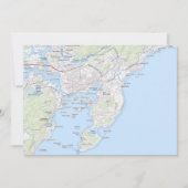 Vissende stad van Gloucester MA Briefkaart (Voorkant)