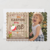 Vissende uitnodiging op zaterdag (Voorkant)