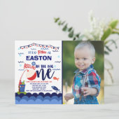 Vissende uitnodiging op zaterdag (Staand voorkant)