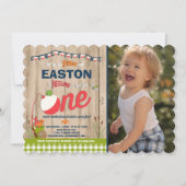 Vissende uitnodiging op zaterdag (Voorkant)