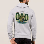 Vissende Vader Hoodie (Achterkant)