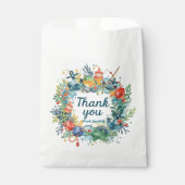 Vissende verjaardag bedankzakje (Voorkant)