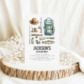 Vissende verjaardag kaart