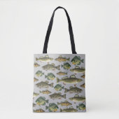 Vissende visserij-Natuur Angler Tote Bag (Voorkant)