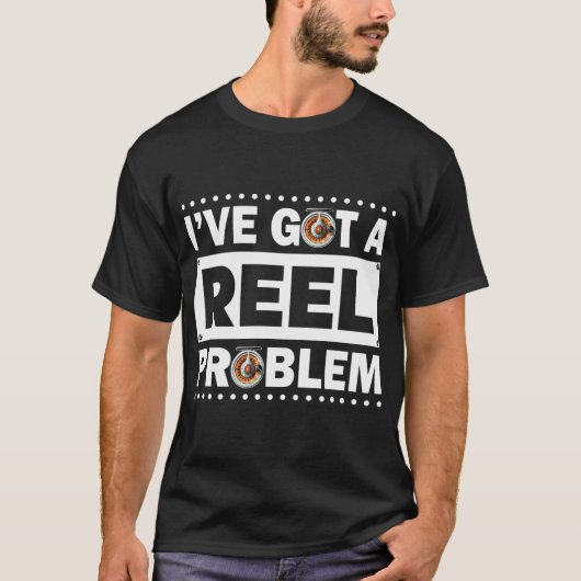 Vissende vrouw t-shirt (Voorkant)