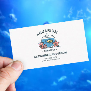 Vissenkom - Aquariumdiensten Visitekaartje