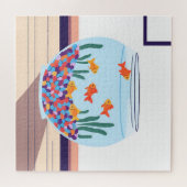 Vissenkom Legpuzzel (Horizontaal)