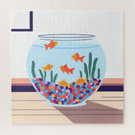 Vissenkom Legpuzzel