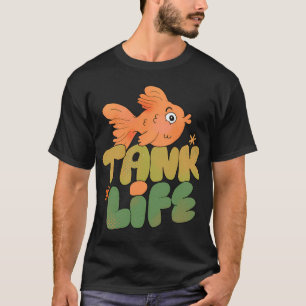 Vissenkom Leven (Groen) T-shirt