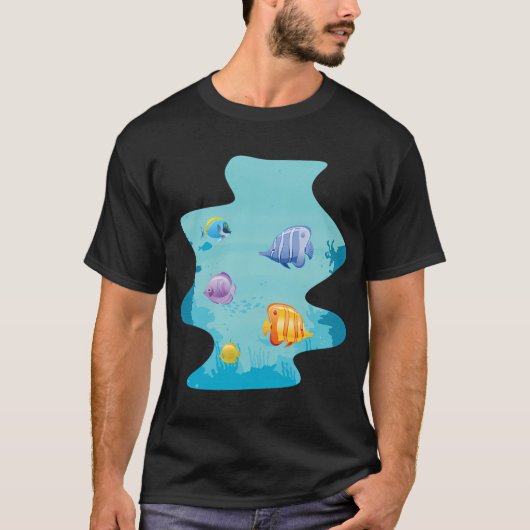 Vissenkom T-shirt (Voorkant)