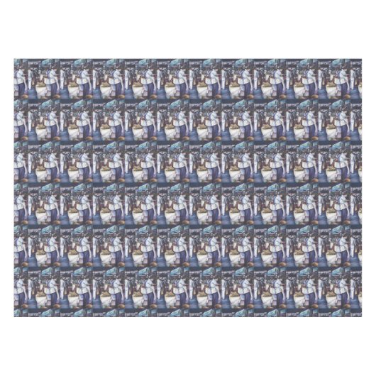 Vissenkopsoep, Singapore Tafelkleed (Voorkant (Horizontaal))