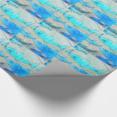 Vissenpakpapier Cadeaupapier (Hoek)