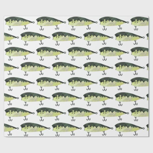 Vissenpakpapier Cadeaupapier (Vlak)