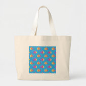 Vissenpatroon zwemmen grote tote bag (Voorkant)