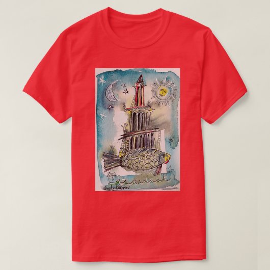 Vissentoren T-shirt (Design voorkant)