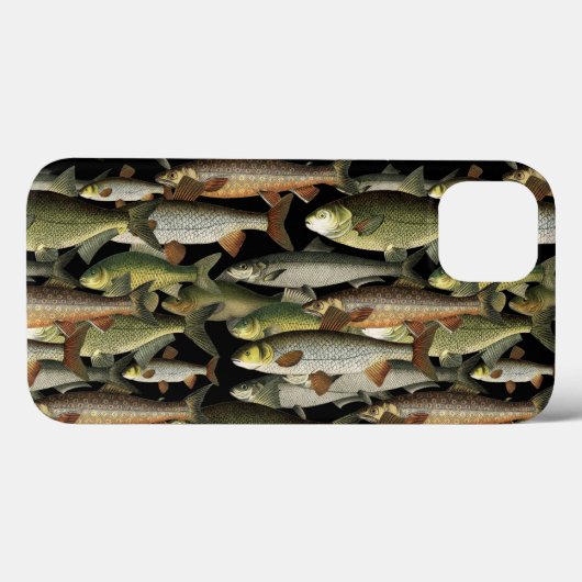 Vissenvangerpatroon Case-Mate iPhone Case (Achterkant (horizontaal))