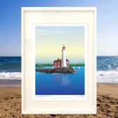 Vissenvuurtoren Feestdagenkaart