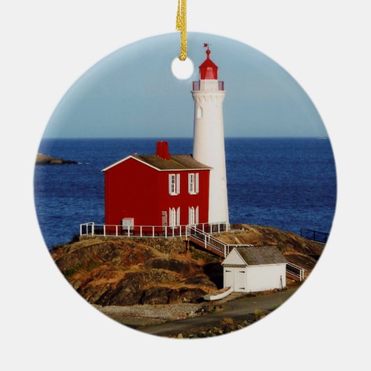 Vissenvuurtoren Keramisch Ornament (Achterkant)