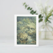 Visser, 1794 (w/c over grafiet op papier) briefkaart (Staand voorkant)