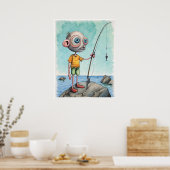 Visser - Archief Art Print (Keuken)