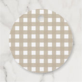 Visser Baby Shower - Pop het! Als ze barst Bedankjes Labels (Achterkant)