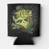 Visser Bass Tribal Art Blikjeskoeler (Voorkant)