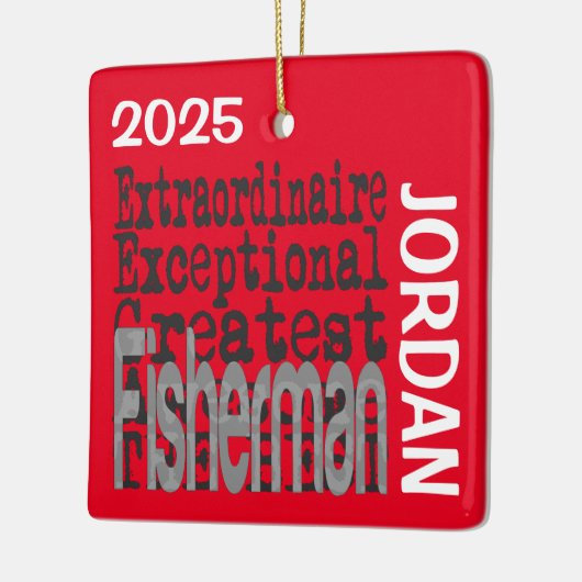 Visser Buitengewoon DOUANE Keramisch Ornament (Links)