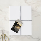 visser cadeaulabel (Met Touw)