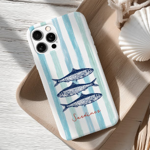 visser Core Sardines Stripes iPhone 16 Hoesje