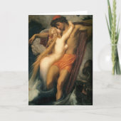 Visser en Sirene Kaart (Voorkant)