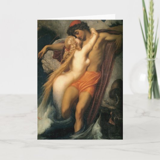 Visser en Sirene Kaart (Voorkant)