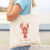 Visser Esthetische Maine Kreeft Custom Tote Bag